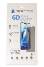 Uray store Samsung Galaxy A05S 6D Antistatik Mat Seramik Hayalet Nano Ekran Koruyucu - Görsel 2