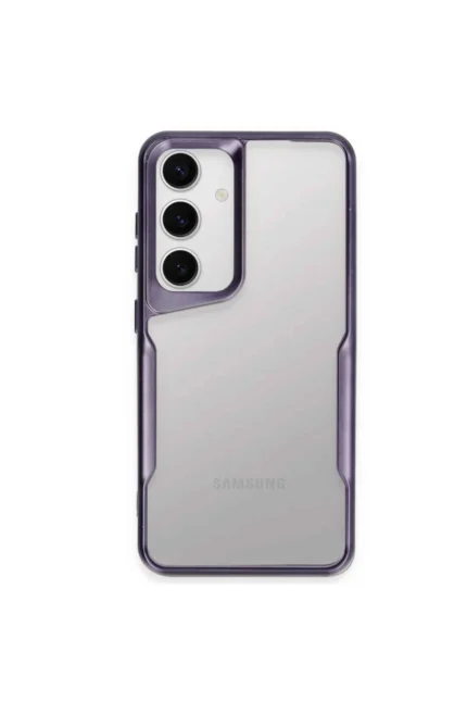 Uray store Samsung Galaxy A05S Kılıf Boyi Silikon Kapak - Derin Mor