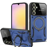 Uray store Samsung Galaxy A05S Kılıf Joy Lens Standlı Kapak - Lacivert