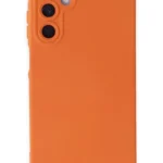 Uray store Samsung Galaxy A05S Kılıf Nano içi Kadife Silikon - Turuncu