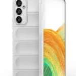 Uray store Samsung Galaxy A05S Kılıf Optimum Silikon - Krem