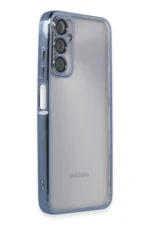 Uray store Samsung Galaxy A05S Kılıf Razer Lensli Silikon - Açık Mavi - Görsel 2