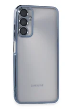Uray store Samsung Galaxy A05S Kılıf Razer Lensli Silikon - Açık Mavi
