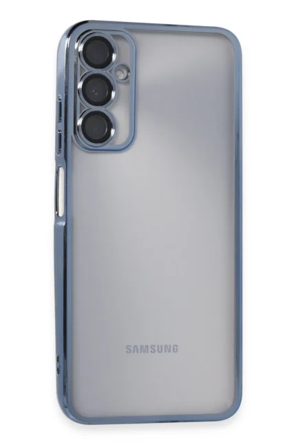 Uray store Samsung Galaxy A05S Kılıf Razer Lensli Silikon - Açık Mavi