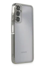 Uray store Samsung Galaxy A05S Kılıf Razer Lensli Silikon - Gümüş - Görsel 2