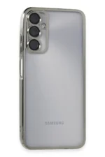 Uray store Samsung Galaxy A05S Kılıf Razer Lensli Silikon - Gümüş