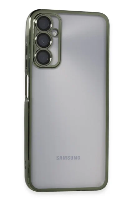 Uray store Samsung Galaxy A05S Kılıf Razer Lensli Silikon - Yeşil
