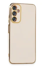 Uray store Samsung Galaxy A05S Kılıf Volet Silikon - Beyaz