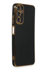 Uray store Samsung Galaxy A05S Kılıf Volet Silikon - Siyah - Görsel 2