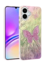 Uray store Samsung Galaxy A06 Kılıf Blade Aynalı Desenli Kapak - Desen 5
