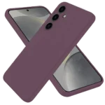 Uray store Samsung Galaxy A06 Kılıf First Silikon - Mürdüm