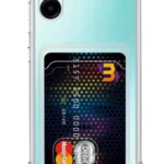 Uray store Samsung Galaxy A06 Kılıf Kart Şeffaf Silikon - Şeffaf