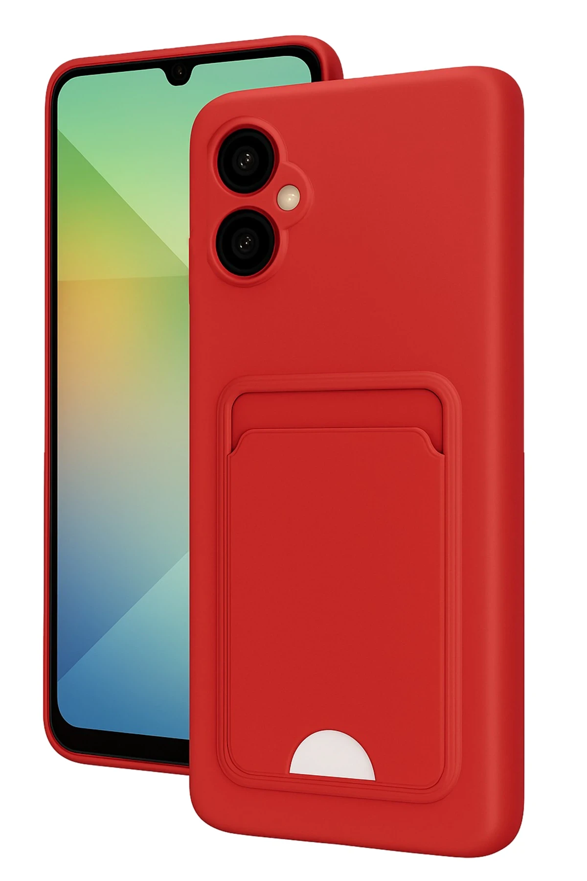 newface-samsung-galaxy-a06-kilif-kelvin-kartvizitli-silikon-kirmizi-default Uray store Samsung Galaxy A06 Kılıf Kelvin Kartvizitli Silikon - Kırmızı - Görsel 1