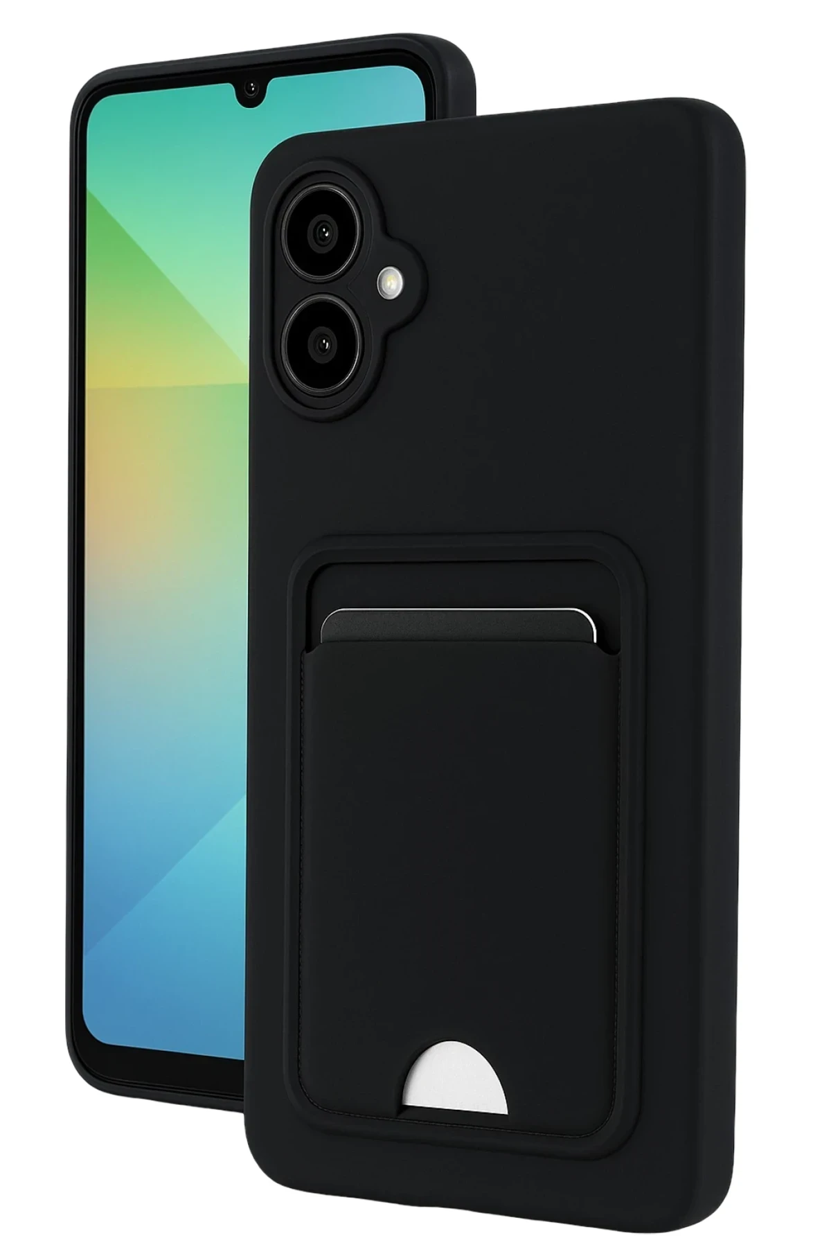 newface-samsung-galaxy-a06-kilif-kelvin-kartvizitli-silikon-siyah-default Uray store Samsung Galaxy A06 Kılıf Kelvin Kartvizitli Silikon - Siyah - Görsel 1