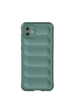 Uray store Samsung Galaxy A06 Kılıf Optimum Silikon - Koyu Yeşil