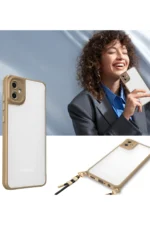 Uray store Samsung Galaxy A06 Kılıf Penta Silikon Kılıf - Çöl Titanyum - Görsel 3