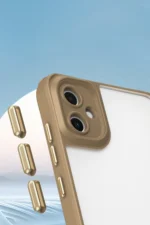 Uray store Samsung Galaxy A06 Kılıf Penta Silikon Kılıf - Titan Gri - Görsel 2