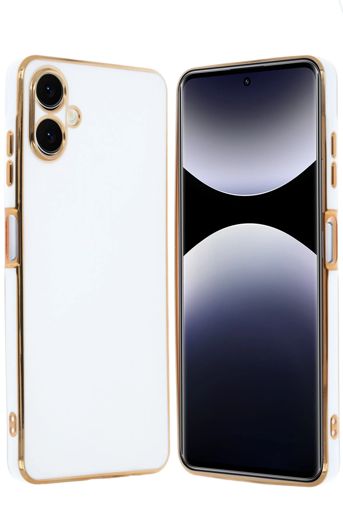 newface-samsung-galaxy-a06-kilif-volet-silikon-beyaz-default Uray store Samsung Galaxy A06 Kılıf Volet Silikon - Beyaz - Görsel 1