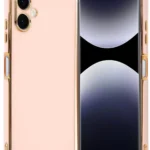 Uray store Samsung Galaxy A06 Kılıf Volet Silikon - Pembe
