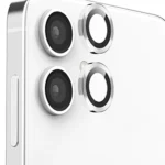 Uray store Samsung Galaxy A06 Raze Metal Kamera Lens - Gümüş