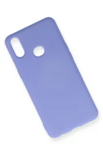 Uray store Samsung Galaxy A10S Kılıf Nano içi Kadife Silikon - Lila - Görsel 2