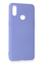 Uray store Samsung Galaxy A10S Kılıf Nano içi Kadife Silikon - Lila - Görsel 3