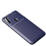 Uray store Samsung Galaxy A11 Kılıf Auto Focus Karbon Kapak - Lacivert