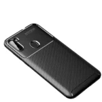 Uray store Samsung Galaxy A11 Kılıf Auto Focus Karbon Kapak - Siyah