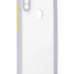 Uray store Samsung Galaxy A11 Kılıf Miami Şeffaf Silikon - Lila