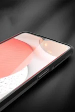 Uray store Samsung Galaxy A12 Kılıf Auto Focus Kapak - Kırmızı - Görsel 5