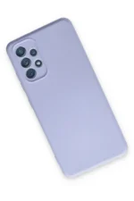 Uray store Samsung Galaxy A13 4G Kılıf Nano içi Kadife Silikon - Lila - Görsel 3