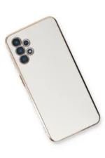 Uray store Samsung Galaxy A13 4G Kılıf Volet Silikon - Beyaz - Görsel 3