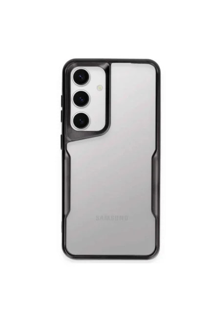 Uray store Samsung Galaxy A14 4G Kılıf Boyi Silikon Kapak - Siyah