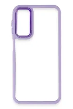 Uray store Samsung Galaxy A14 4G Kılıf Dora Kapak - Lila - Görsel 2