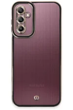 Uray store Samsung Galaxy A14 4G Kılıf Liva Lens Silikon - Siyah
