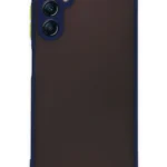 Uray store Samsung Galaxy A14 4G Kılıf Montreal Silikon Kapak - Lacivert