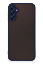 Uray store Samsung Galaxy A14 4G Kılıf Montreal Silikon Kapak - Lacivert