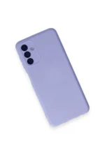 Uray store Samsung Galaxy A14 4G Kılıf Nano içi Kadife Silikon - Lila - Görsel 3