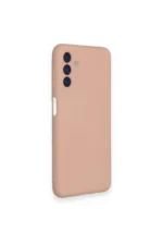 Uray store Samsung Galaxy A14 4G Kılıf Nano içi Kadife Silikon - Pudra - Görsel 2