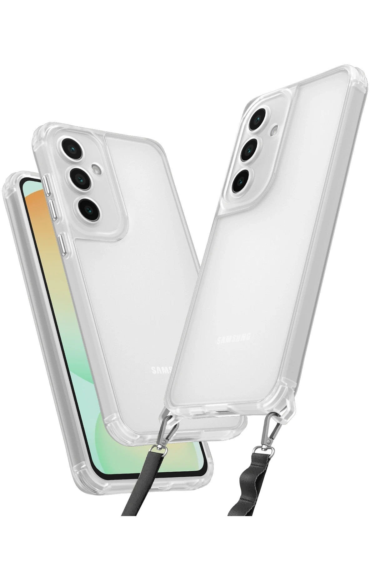 newface-samsung-galaxy-a14-4g-kilif-penta-silikon-kilif-seffaf-default Uray store Samsung Galaxy A14 4G Kılıf Penta Silikon Kılıf - Şeffaf - Görsel 1