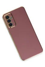 Uray store Samsung Galaxy A14 4G Kılıf Volet Silikon - Kırmızı - Görsel 3