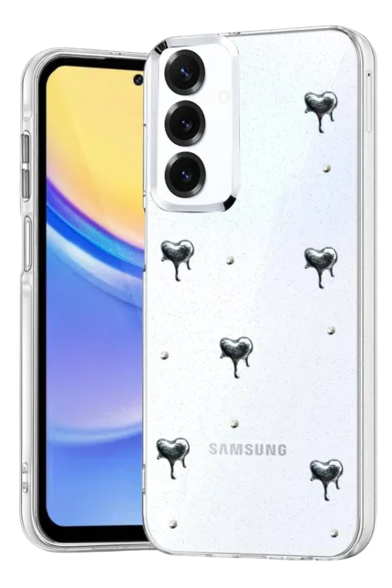 Uray store Samsung Galaxy A15 4G Fiyonk Desenli Kapak - Desen 1