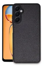 Uray store Samsung Galaxy A15 4G Kılıf Aras Deri Kapak - Siyah