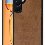 Uray store Samsung Galaxy A15 4G Kılıf Aras Deri Kapak - Taba
