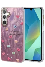 Uray store Samsung Galaxy A15 4G Kılıf Blade Aynalı Desenli Kapak - Desen 8
