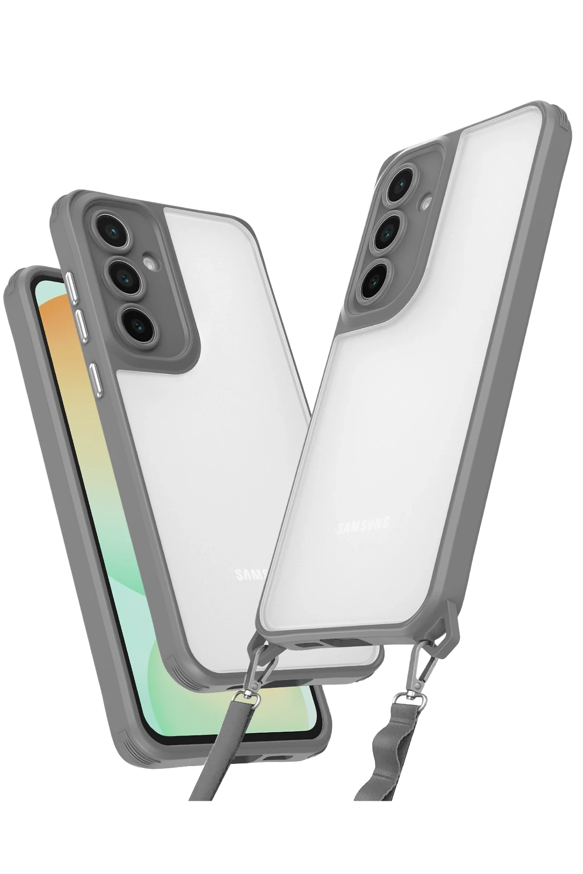 newface-samsung-galaxy-a15-4g-kilif-penta-silikon-kilif-titan-gri-default Uray store Samsung Galaxy A15 4G Kılıf Penta Silikon Kılıf - Titan Gri - Görsel 1
