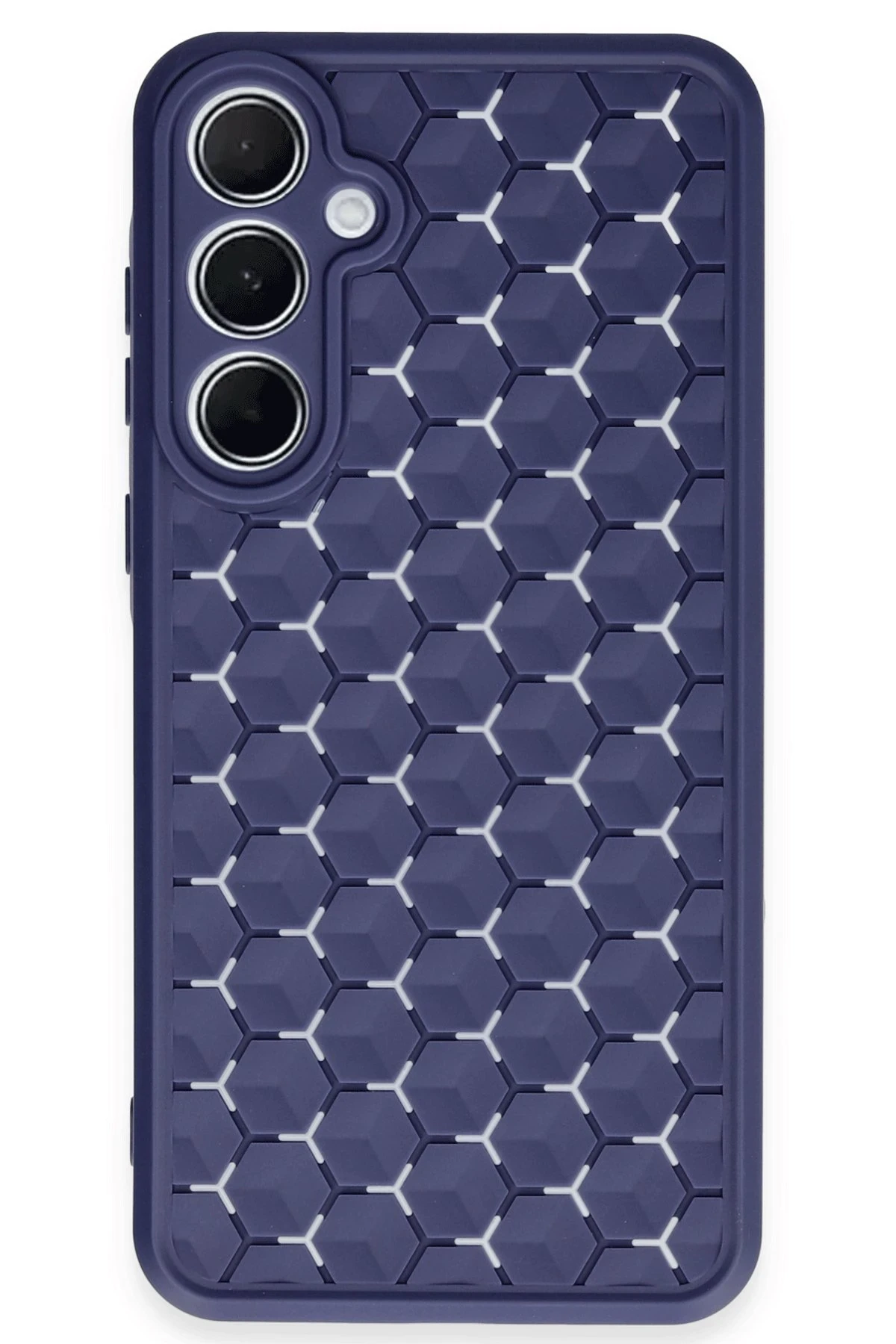 newface-samsung-galaxy-a15-4g-kilif-petek-silikon-kapak-lacivert-default Uray store Samsung Galaxy A15 4G Kılıf Petek Silikon Kapak - Lacivert - Görsel 1