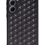Uray store Samsung Galaxy A15 4G Kılıf Petek Silikon Kapak - Siyah