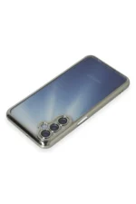 Uray store Samsung Galaxy A15 4G Kılıf Razer Lensli Silikon - Gümüş - Görsel 3