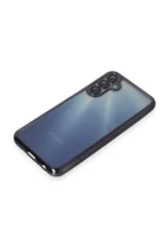 Uray store Samsung Galaxy A15 4G Kılıf Razer Lensli Silikon - Mor - Görsel 4